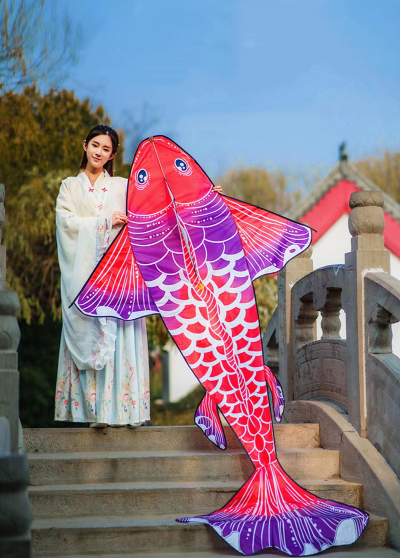 free shipping new fish kites giant kites for adults professional winds kites ripstop fabric Kite flying Outdoor toys koi fish