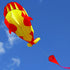 free shipping large soft kite dolphin kite nylon kite line animated kites flying inflatable kite reel outdoor fun toys Parafoil
