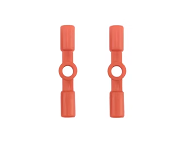 Free shipping Kite rod diy accessories skeleton protection cap diagonal tee connecting iron pipe tee inner connector crocodile clip