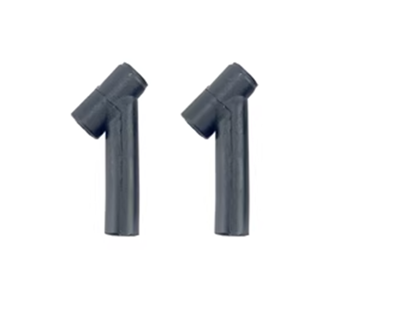 Free shipping Kite rod diy accessories skeleton protection cap diagonal tee connecting iron pipe tee inner connector crocodile clip