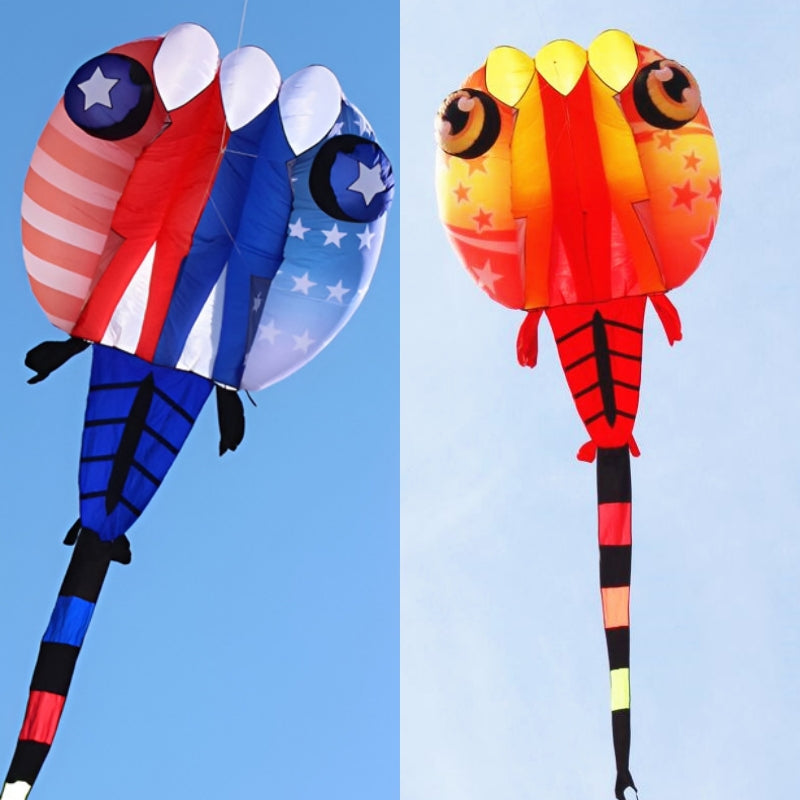 free shipping large tadpole kite for adults soft kites outdoor toys flying jellyfish trilobites kites factory parachute pointer