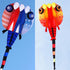 free shipping large tadpole kite for adults soft kites outdoor toys flying jellyfish trilobites kites factory parachute pointer