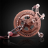 free shipping 27cm giant kite reel for adults kites wheel alloy anti-reverse speed change wire brake professional wind kites koi