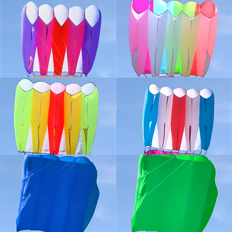 Five-hole Pilot Kite 6-10-16-22 Flat Winds Strong Tension Large Hangers Tianxiang Four-hole Bread