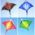 Free shipping 2023 new Weifang Devilfish large and small kites for children breeze easy to fly handheld line roulette for adults