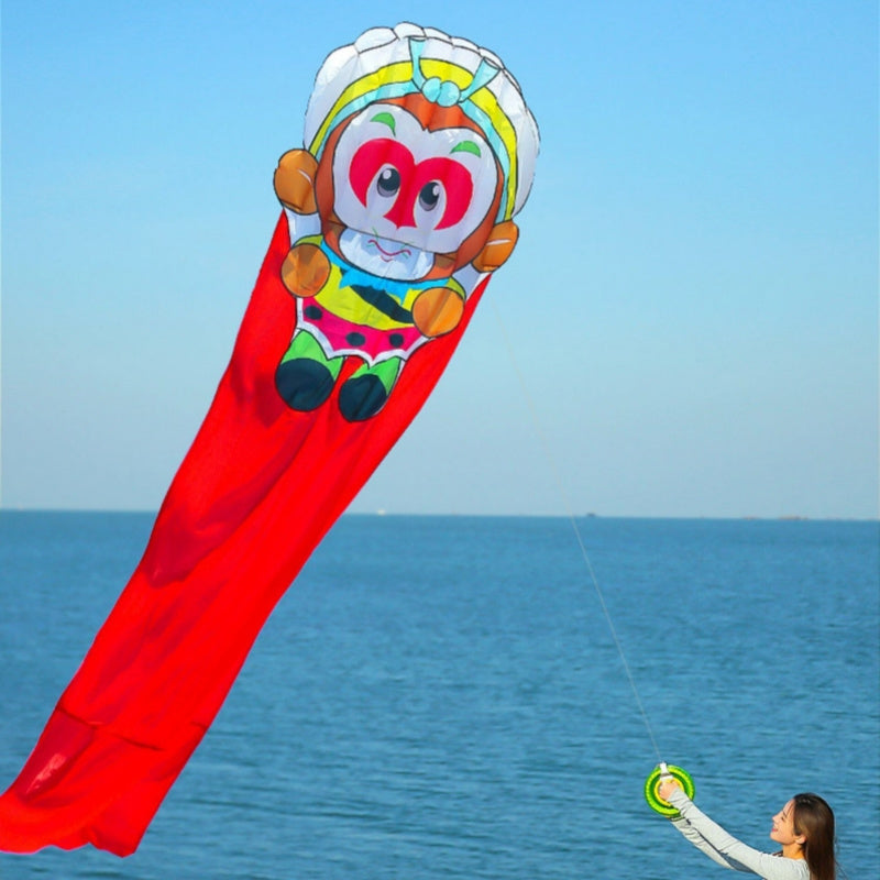 Free shipping Wukong kite for adults 2023 new creative soft kite adult large breeze easy to fly three-dimensional kite