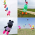 Free shipping 3m Dragon Kite Pendant Nylon kites Soft kites flying Inflatable Show Kite Line Laundry Outdoor Fun Toys for adults