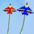 free shipping 5pcs/lot plane kites for children fighter kite factory outdoor toys cerf volant weifang kites flying parachute