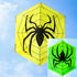 free shipping spider kite flying for adults handle outdoor toys parachute kites hexagonal kite moscas open better kites factory