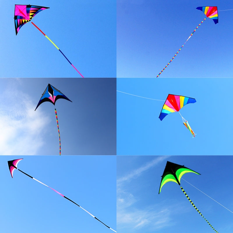 free shipping large kite tails flying kite windsocks kites rainbow tail kite for kids snake rip stop for kite novelty toy