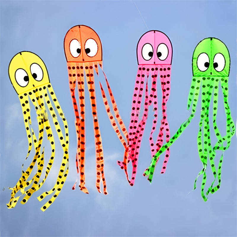 free shipping large octopus kite for adults kites toys sports kites children kite string line animated kites bird kite buggy bar
