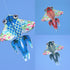 free shipping fishing kites toys for kids kites string wind kites rainbow high colorful flying kites cerf voar pipe ekoflow koi