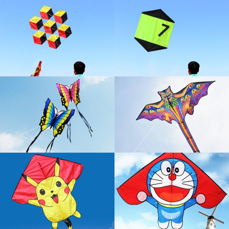 free shipping large kite for adults flying kite outdoor toy beach eagle kites dragon cartoon soft kite board 3d power kite