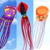 free shipping 28m Capricorn octopus kite flying soft kite weifang kite factory walk in sky parachute kites ikite snake air