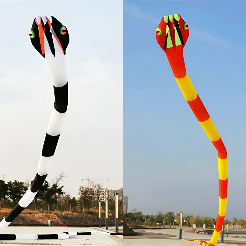 Free shipping professional kites snake soft kites for adults kite flying steering kites inflatable kite show huge kite bird big
