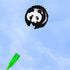 free shipping panda kite large soft kites for adults kites flying windsurf walk in sky outdoors toys weifang kite professional