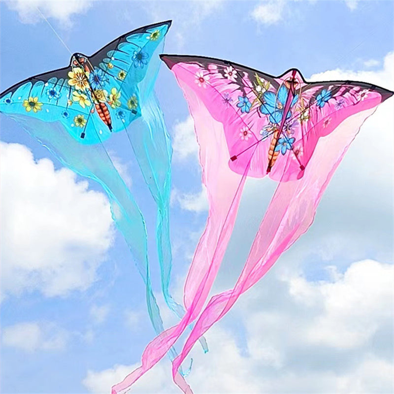 Free shipping New kite children breeze easy to fly butterfly kite adult adults Weifang kite upscale large long tail