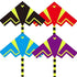 Free Shipping kids kites flying toys airplane kites string line power kite reel nylon toys flying kites illuminate delta kite