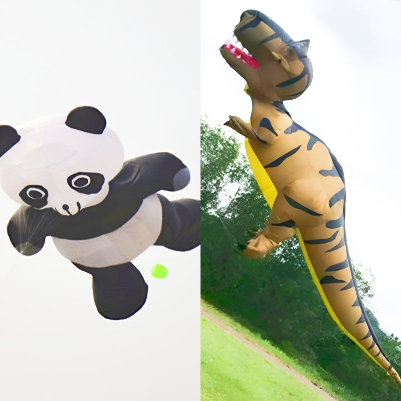 free shipping giant kites flying large dinosaur kite inflatable kite pendant for adults kites octopus kite panda kites soft kite