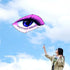 Free shipping 2023 new Weifang net red eyes size kite children breeze easy to fly handheld line roulette adult special