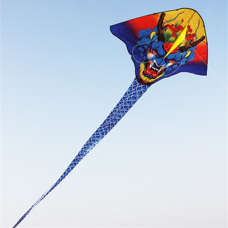 Free shipping 2023 New Weifang Flying Dragon in Heaven Chinese Dragon National Tide 100 meters anti-gale large adult long-tailed snake-tailed kite