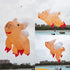 Free Shipping inflatable kites show giant kite pendant pig kites flying toys for adults kites reel large outdoor games soft kite