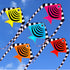 free shipping fish kite flying outdoor game toys for kids ripstop nylon kite fabric children kite for adults kite bird eagle fly