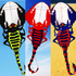 free shipping large soft kite scorpion kite line animated kites flying bird inflatable kite Outdoor game profession kite eaglas