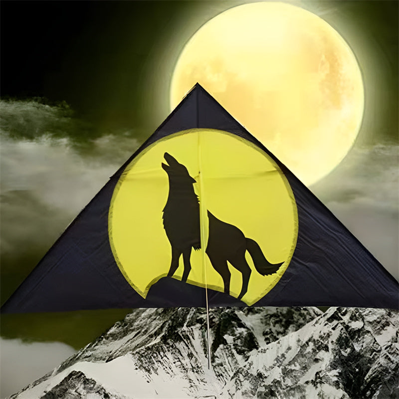free shipping large wolf kite flying for kids wind kites adults kites string line parapent cerf paragliding parplan outdoor toys