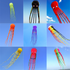 Free Shipping 13color Big Octopus Kite 8m Large Single Line Soft Inflatable Kite 30D Ripstop Polyester Fabric with Bag