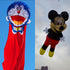 free shipping Soft Inflatable Mouse Kite Pendant High Quality Cartoon Animal Kite Line Laundry