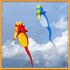 free shipping seahorse kites for adults soft kite string flying outdoor toys power infaltable kites pendant kitesurf factory