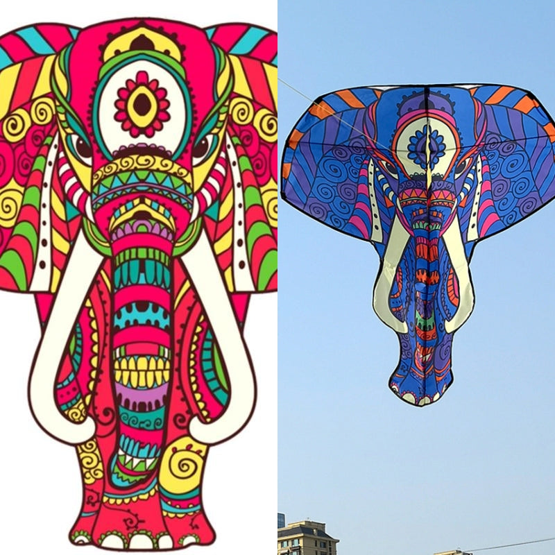 Free shipping Elephant kite children cartoon adult adult kite Weifang elephant kite personalized net red kite