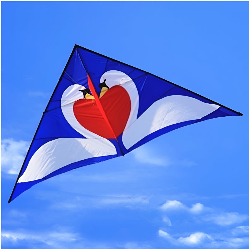 free shipping large swan kite for adults kite nylon toys fly kites children kite reel weifang bird kite factory ikite eagle new