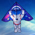 Free shipping astronauts kites flying toys for kids kites spaceman kites string line cosmonaut kites nylon kites factory