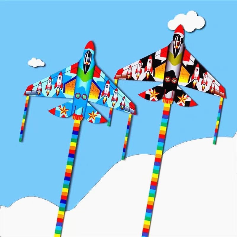 free shipping 160cm plane kites for children kites fighter kite flying outdoor game toys cerf volant kids kites jouer koi ikite