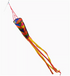 Free shipping Tassel wind tube hot cut process does not fly edge kaleidoscope colorful kite tail long tail 2023 new accessories