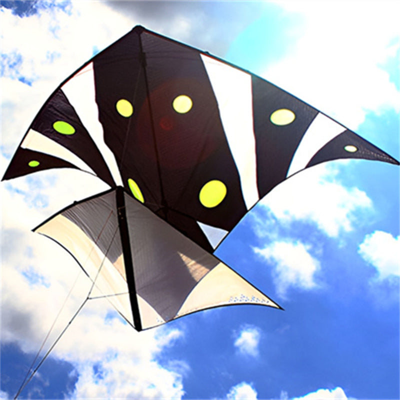 free shipping Ultra-light single line kites deep sea ghost kite for adults flying indoor kites handle line pc31 fabric parachute