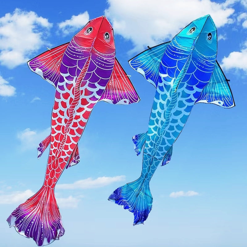 free shipping new fish kites giant kites for adults professional winds kites ripstop fabric Kite flying Outdoor toys koi fish