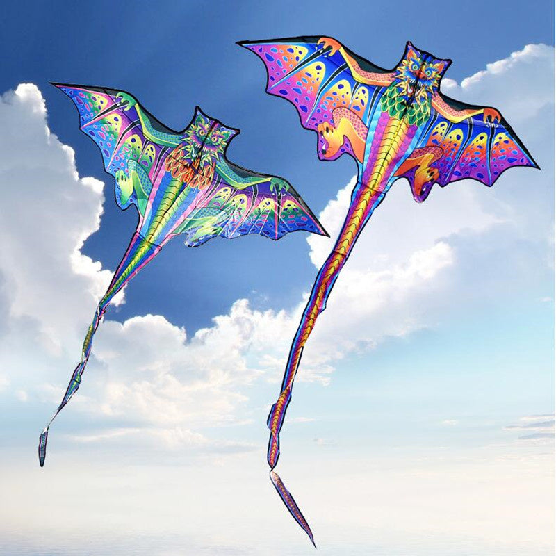 free shipping dragon kites flying toys for children kites reel nylon ripstop kites line birds kites factory japanese fish kite