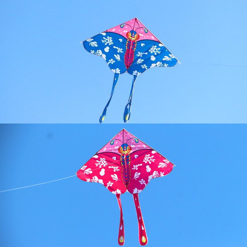 free shipping 10pcs butterfly kites for children kites wholesale single line kites weifang kites factory ikite breeze kites koi