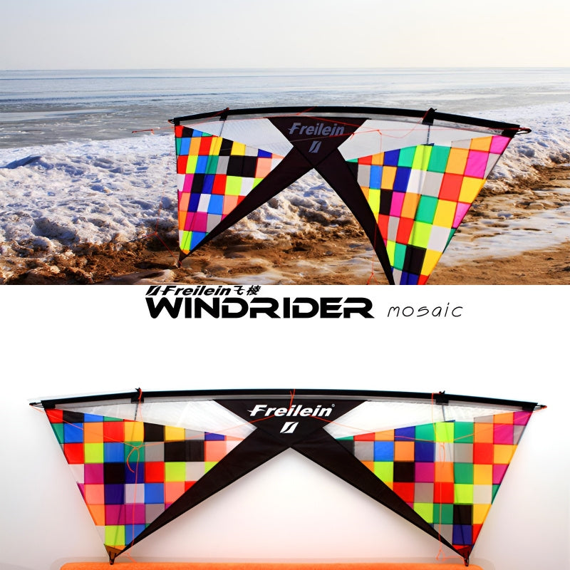 free shipping Mosaic pro quad line kite adults stunt kites parachute Freilein kite factory outdoor koi paraglider parapent