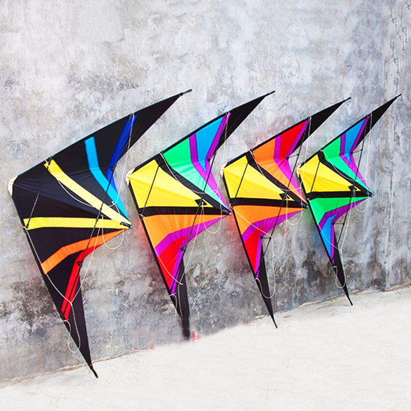 Free shipping dual line stunt kites flying power kites factory adults kites line kitesurfing chemical door for kite flying