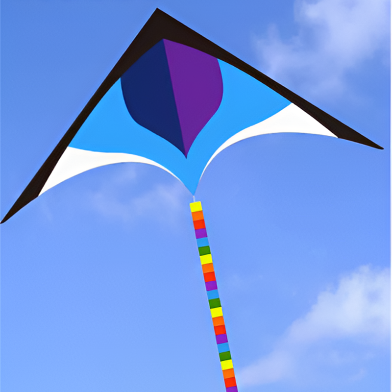 Free shipping 2023 new Weifang net red long tail size kite children breeze easy to fly handheld line roulette adult special