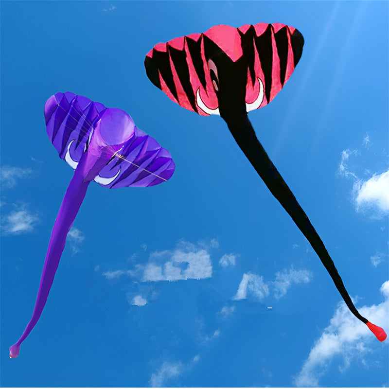 free shipping elephant kite flying soft giant kite reel nylon show kite professional kite a liner parachute windsurfing snake