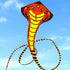 Free shipping 2023 Kite Long Tail Snake Kite Big Snake Red Flame Snake Kite Breeze Easy to Fly Adult Children Large High Grade