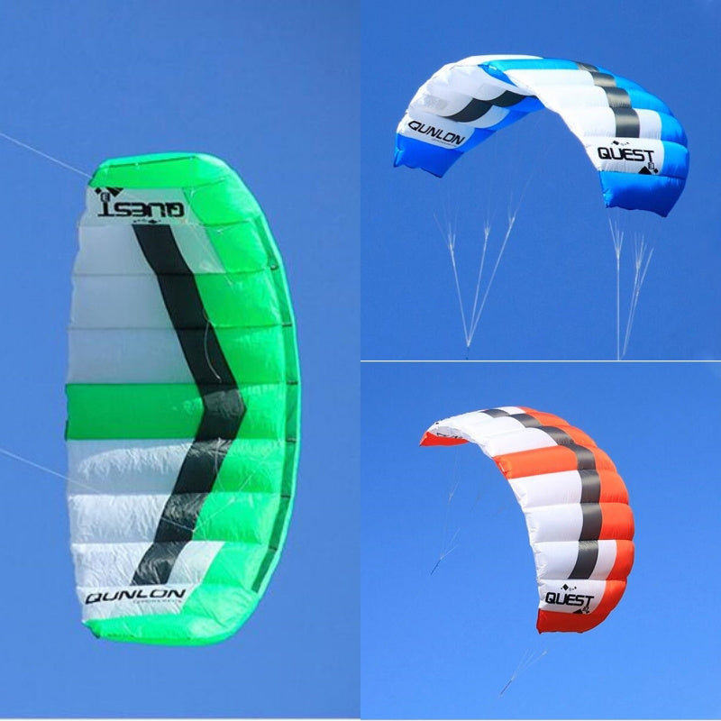free shipping dual line power kite parafoil kiteboard kitesurfing equipment kites for adults cometas infantiles flying outdoor