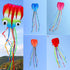 free shipping children kite flying toys octopus kite inflatable kites factory walk in sky outdoor fun ikite professional winds