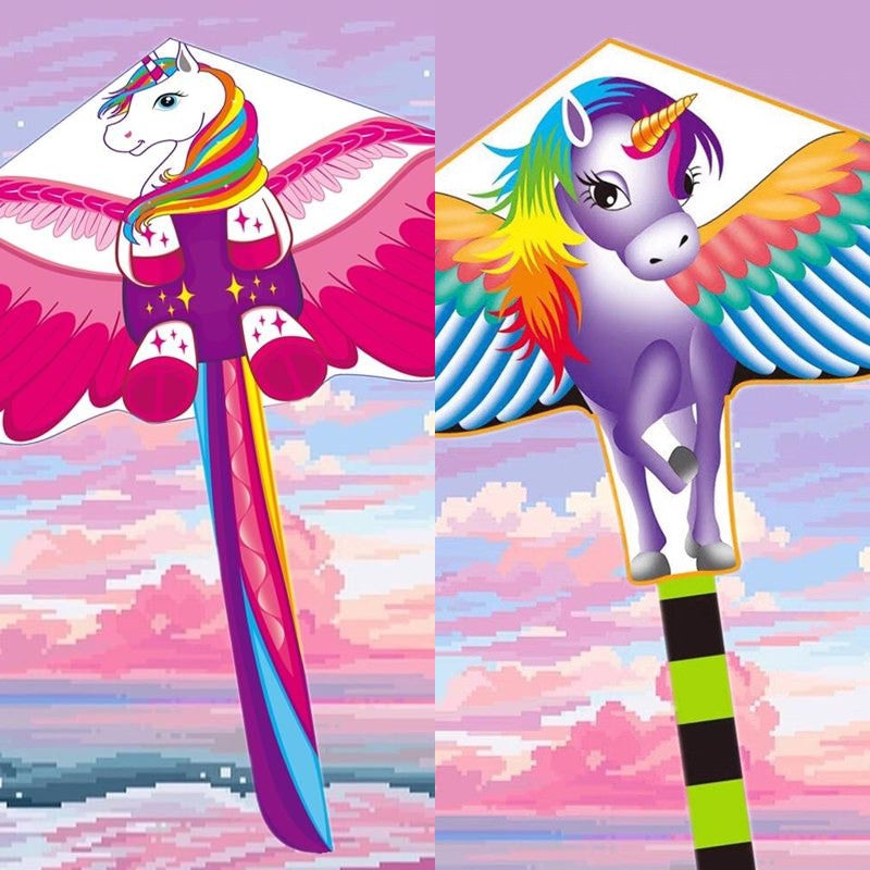free shipping cartoon kites flying for children kites outdoor toys kids kite line weifang bird kite factory ikite parachute koi