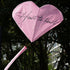 Free shipping URFF DECO pink heart kite love beginner easy to fly high color long tail outdoor couple children camping